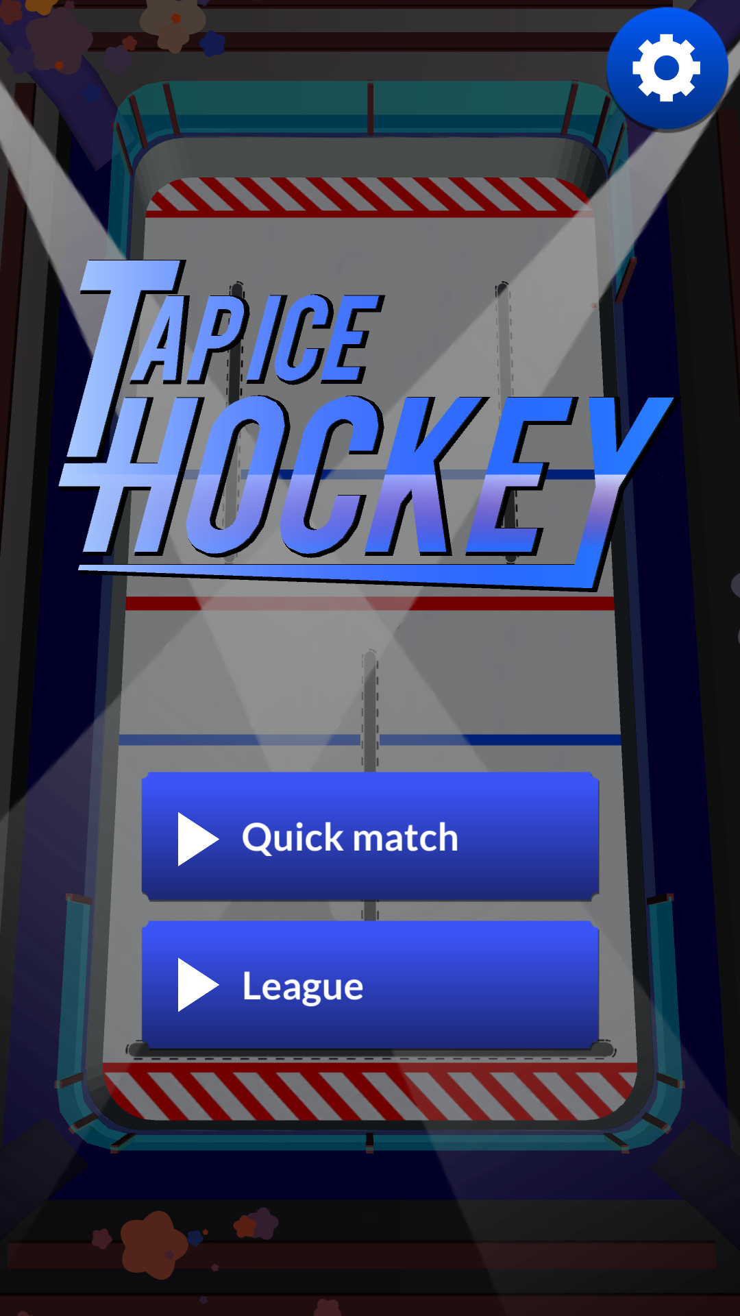 Tap Ice Hockey screen shot 1