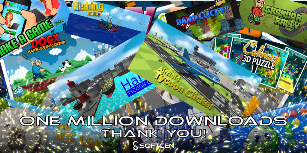 One million downloads