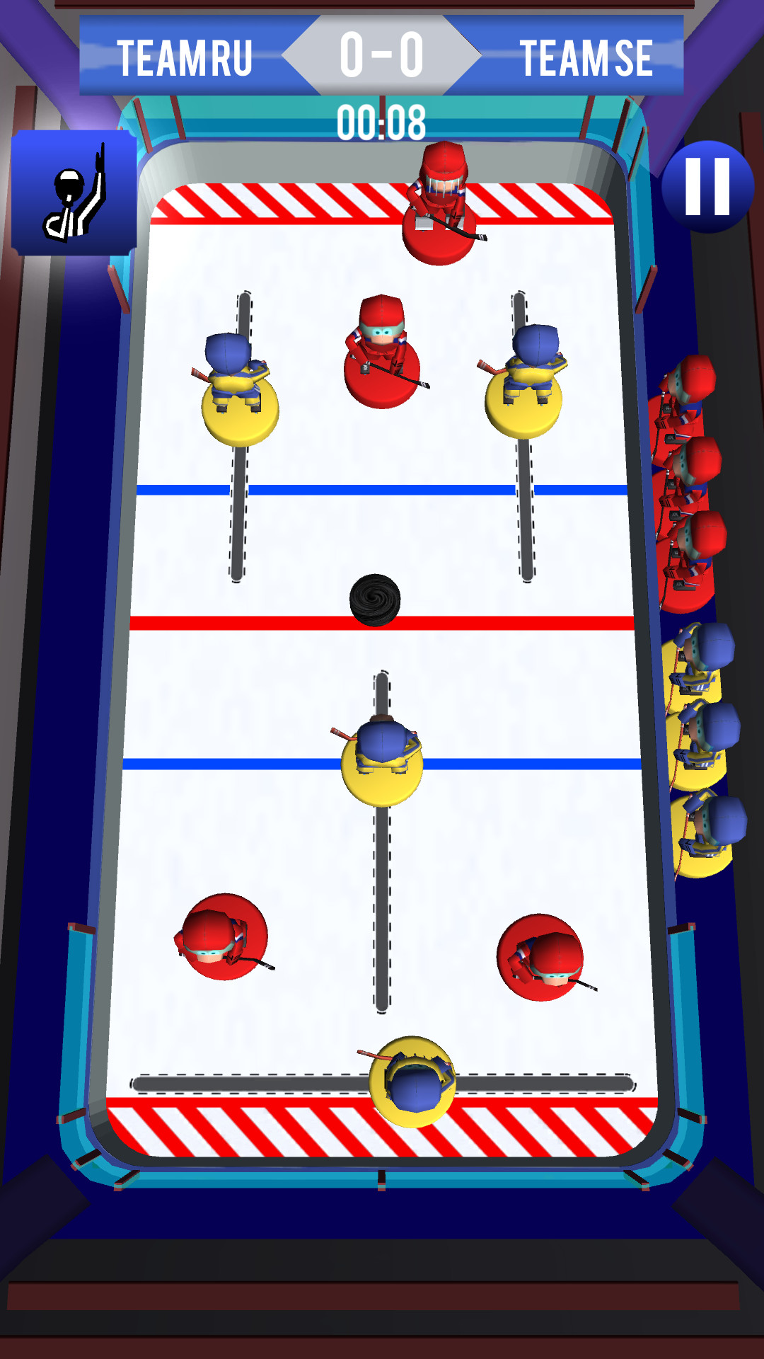 Tap Ice Hockey screen shot 2